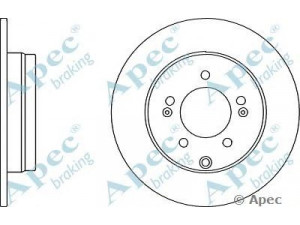 APEC braking DSK3017 stabdžių diskas 
 Dviratė transporto priemonės -> Stabdžių sistema -> Stabdžių diskai / priedai
584113S100
