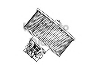 WEBASTO 82D0546047MA vidaus pūtiklis