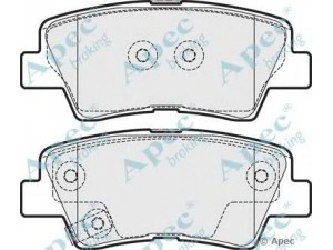 APEC braking PAD1754 stabdžių trinkelių rinkinys, diskinis stabdys 
 Techninės priežiūros dalys -> Papildomas remontas
583022KA00, 583022KA10