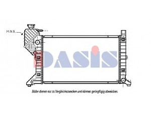 AKS DASIS 132310T radiatorius, variklio aušinimas
9015003600, A9015003600