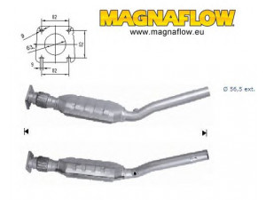MAGNAFLOW 71610 katalizatoriaus keitiklis 
 Išmetimo sistema -> Katalizatoriaus keitiklis
4764237AA