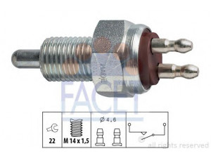 FACET 7.6007 jungiklis, atbulinės eigos žibintas 
 Elektros įranga -> Šviesų jungikliai/relės/valdymas -> Šviesų jungiklis/svirtis
1 610 486, 1 610 487, 1 652 164