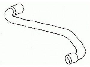 LEMFÖRDER 21046 02 radiatoriaus žarna
037 121 053 H, 037 121 053 H