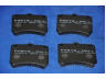 PARTS-MALL PKB-016 stabdžių trinkelių rinkinys, diskinis stabdys
AA10033625, K0BM13328Z, K0BM13328Z-BR
