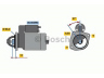 BOSCH 0 001 107 490 starteris 
 Elektros įranga -> Starterio sistema -> Starteris
51832959, 51832959