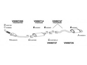 VENEPORTE 800497 išmetimo sistema 
 Išmetimo sistema -> Išmetimo sistema, visa