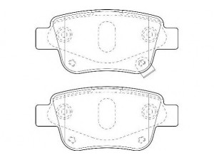 WAGNER WBP23620A stabdžių trinkelių rinkinys, diskinis stabdys 
 Techninės priežiūros dalys -> Papildomas remontas
04466 05010, 04466 58010, 0446605010