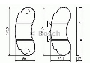 BOSCH 0 986 460 947 stabdžių trinkelių rinkinys, diskinis stabdys 
 Techninės priežiūros dalys -> Papildomas remontas
601 420 87 20, 601 421 77 20, 631 420 01 20