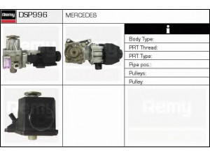 DELCO REMY DSP996 hidraulinis siurblys, vairo sistema 
 Vairavimas -> Vairo pavara/siurblys