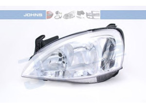 JOHNS 55 56 09-3 priekinis žibintas 
 Elektros įranga -> Priekinis žibintas/dalys -> Priekinis žibintas/įterp.
12 16 137