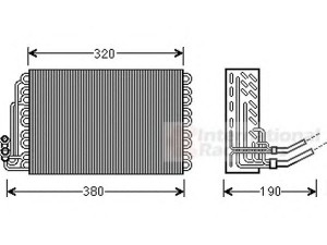 VAN WEZEL 3000V462 garintuvas, oro kondicionierius 
 Oro kondicionavimas -> Garintuvas
000.830.6958, 0008306958, 8306958