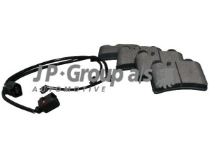 JP GROUP 1163707110 stabdžių trinkelių rinkinys, diskinis stabdys 
 Techninės priežiūros dalys -> Papildomas remontas
7L6698451B
