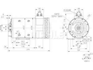 MAHLE ORIGINAL MM 105 elektrovariklis