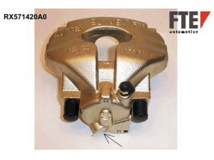 FTE RX571420A0 stabdžių apkaba 
 Dviratė transporto priemonės -> Stabdžių sistema -> Stabdžių apkaba / priedai
1138651, YM212B118DA, 7M3 615 124 A