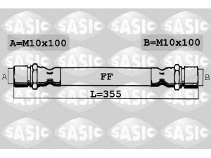 SASIC SBH6332 stabdžių žarnelė 
 Stabdžių sistema -> Stabdžių žarnelės
1613348, 6049556