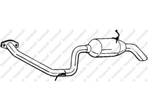 BOSAL 228-163 galinis duslintuvas 
 Išmetimo sistema -> Duslintuvas
17430-26743