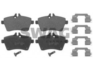 SWAG 10 91 6810 stabdžių trinkelių rinkinys, diskinis stabdys 
 Techninės priežiūros dalys -> Papildomas remontas
169 420 03 20, 169 420 07 20, 169 420 09 20