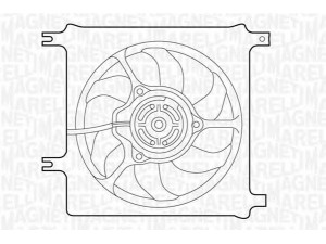 MAGNETI MARELLI 069422329010 ventiliatorius, radiatoriaus 
 Aušinimo sistema -> Oro aušinimas
9204168, 9204658