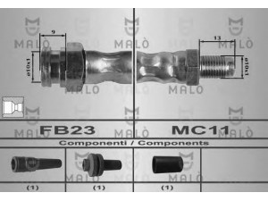 MAL? 80262 stabdžių žarnelė 
 Stabdžių sistema -> Stabdžių žarnelės
51800680