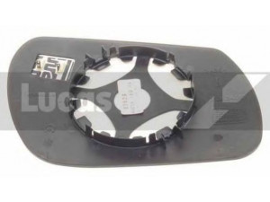 LUCAS ELECTRICAL LR-0358 veidrodėlio stiklas, stiklo elementas 
 Kėbulas -> Langai/veidrodėliai -> Veidrodėlis