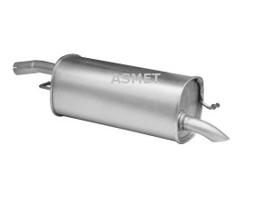 ASMET 07.180 galinis duslintuvas 
 Išmetimo sistema -> Duslintuvas
1141306, 1146863, 1149088, 1151163