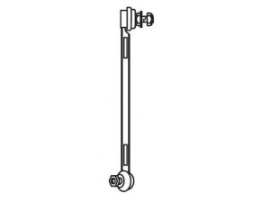 FRAP 2961 šarnyro stabilizatorius 
 Ašies montavimas/vairavimo mechanizmas/ratai -> Stabilizatorius/fiksatoriai -> Savaime išsilyginanti atrama
31356768772