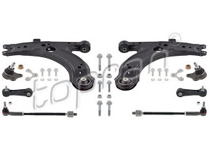 TOPRAN 115 798 jungčių komplektas, rato pakaba 
 Ašies montavimas/vairavimo mechanizmas/ratai -> Valdymo svirtis/pasukamosios svirties sujungimas -> Vairo trauklės (valdymo svirtis, išilginis balansyras, diago
1J0 498 KIT01, 1J0 498 KIT01, 1J0 498 KIT01