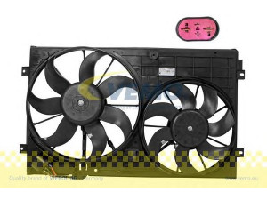 VEMO V15-01-1869 ventiliatorius, radiatoriaus 
 Aušinimo sistema -> Oro aušinimas
1K0 121 207 BB, 1K0 121 207 BB SET
