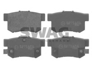 SWAG 85 91 6775 stabdžių trinkelių rinkinys, diskinis stabdys 
 Techninės priežiūros dalys -> Papildomas remontas
43022-SV4-A22