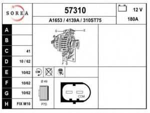 EAI 57310 kintamosios srovės generatorius
12317558219