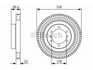 BOSCH 0 986 479 T09 stabdžių diskas 
 Dviratė transporto priemonės -> Stabdžių sistema -> Stabdžių diskai / priedai
43512 60190