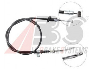 A.B.S. K14737 trosas, stovėjimo stabdys 
 Stabdžių sistema -> Valdymo svirtys/trosai
MB 950335, MR 912331
