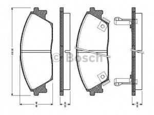 BOSCH 0 986 TB2 118 stabdžių trinkelių rinkinys, diskinis stabdys 
 Techninės priežiūros dalys -> Papildomas remontas
45022-SF1-000, 45022-SF1-010, 45022-SF1-020