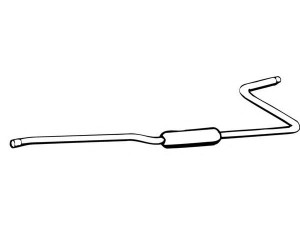 WALKER 02905 vidurinis duslintuvas 
 Išmetimo sistema -> Duslintuvas
GEX33075