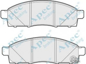 APEC braking PAD1780 stabdžių trinkelių rinkinys, diskinis stabdys 
 Techninės priežiūros dalys -> Papildomas remontas
D1060JX50B