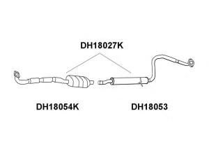 VENEPORTE DH18054K katalizatoriaus keitiklis
1741087780, 1741087795