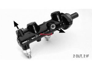 BENDIX 132319B pagrindinis cilindras, stabdžiai 
 Stabdžių sistema -> Pagrindinis stabdžių cilindras
251611021K, 251611021K