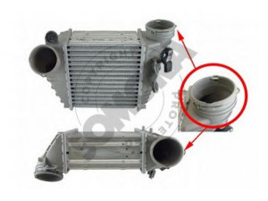 SOMORA 350945B tarpinis suslėgto oro aušintuvas, kompresorius 
 Variklis -> Oro tiekimas -> Įkrovos agregatas (turbo/superįkrova) -> Tarpinis suslėgto oro aušintuvas
1J0145803E, 1J0145803M