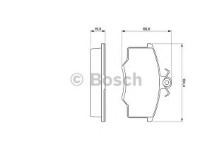 BOSCH 0 986 465 744 stabdžių trinkelių rinkinys, diskinis stabdys 
 Techninės priežiūros dalys -> Papildomas remontas
321 698 151 A, 431 698 151 H, 431 698 151 L