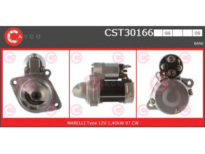 CASCO CST30166OS starteris 
 Elektros įranga -> Starterio sistema -> Starteris
12411354823, 12411740373, 12411740374