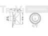TREVI AUTOMOTIVE TD1268 įtempiklio skriemulys, paskirstymo diržas 
 Techninės priežiūros dalys -> Papildomas remontas
036109243D, 036109243G, 036109243J