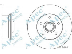 APEC braking DSK224 stabdžių diskas 
 Dviratė transporto priemonės -> Stabdžių sistema -> Stabdžių diskai / priedai
357615601A, 357615601B, 357615601A