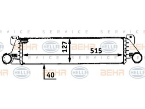 HELLA 8ML 376 723-091 tarpinis suslėgto oro aušintuvas, kompresorius 
 Variklis -> Oro tiekimas -> Įkrovos agregatas (turbo/superįkrova) -> Tarpinis suslėgto oro aušintuvas
17 51 2 244 740, 2 244 740