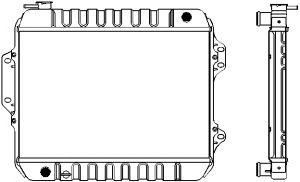 SAKURA  Automotive 1111-0203 radiatorius, variklio aušinimas