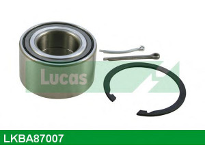 LUCAS ENGINE DRIVE LKBA87007 rato guolio komplektas 
 Ašies montavimas/vairavimo mechanizmas/ratai -> Rato stebulė/montavimas -> Rato guolis
