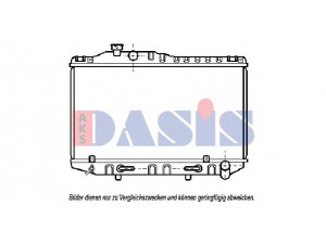 AKS DASIS 210760N radiatorius, variklio aušinimas 
 Aušinimo sistema -> Radiatorius/alyvos aušintuvas -> Radiatorius/dalys
1640070120