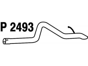 FENNO P2493 išleidimo kolektorius 
 Išmetimo sistema -> Išmetimo vamzdžiai
4096138