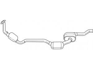 AKS DASIS SG35184 katalizatoriaus keitiklis
