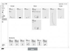 DINEX 147021008 išmetimo sistema 
 Išmetimo sistema -> Išmetimo sistema, visa