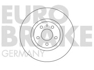 EUROBRAKE 5815201017 stabdžių diskas 
 Dviratė transporto priemonės -> Stabdžių sistema -> Stabdžių diskai / priedai
0060653487, 60617106, 60653487